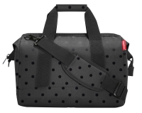 Reisenthel 'Allrounder M ' 18l glossy dots black