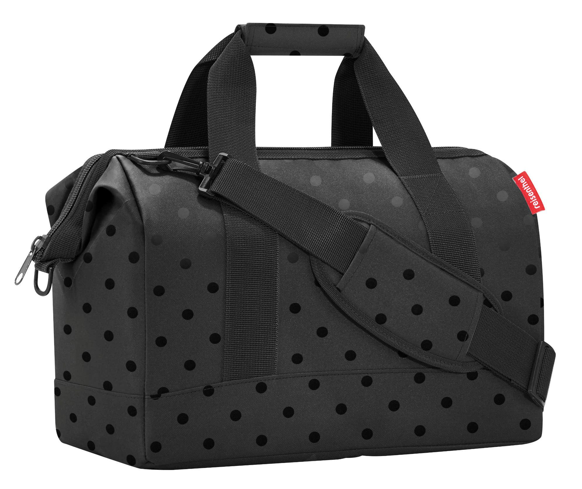 Reisenthel 'Allrounder M ' 18l glossy dots black