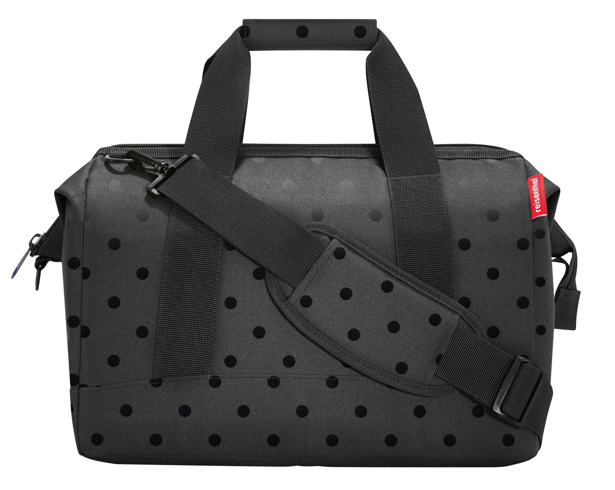 Reisenthel 'Allrounder M ' 18l glossy dots black