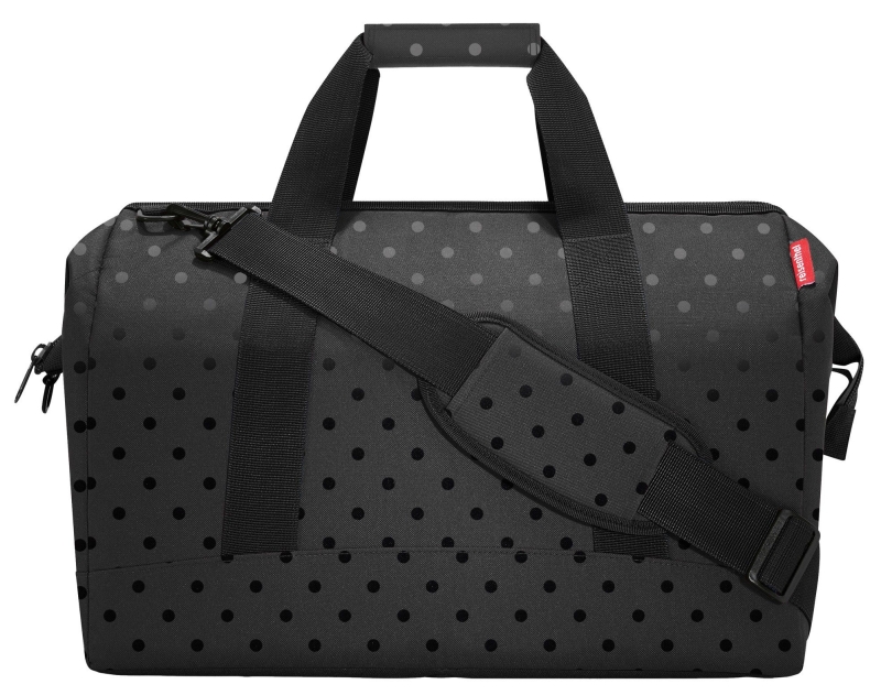 Reisenthel 'Allrounder L' Reisetasche glossy dots black
