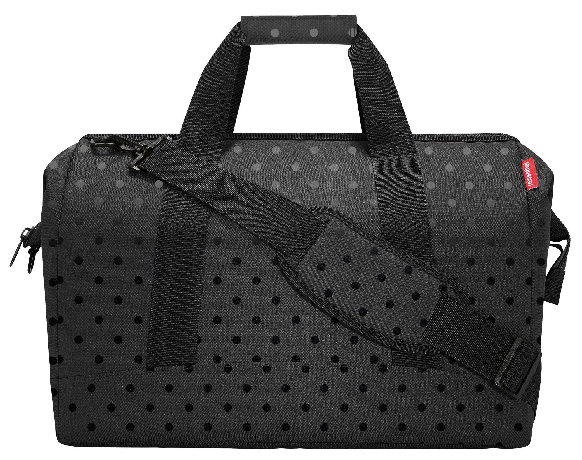 Reisenthel 'Allrounder L' Reisetasche glossy dots black
