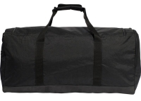 Adidas 'Linear Duffel L' Sporttasche schwarz/weiß