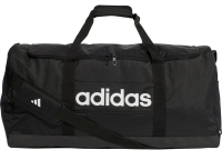 Adidas 'Linear Duffel L' Sporttasche schwarz/weiß