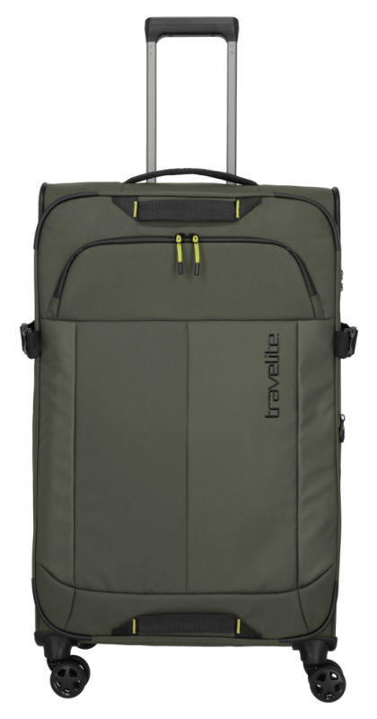 Travelite 'Briize' 4-Rollen Trolley L 78cm erweiterbar 3,6kg 86-92l khaki