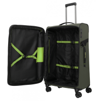 Travelite 'Briize' 4-Rollen Trolley L 78cm erweiterbar 3,6kg 86-92l khaki