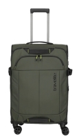 Travelite 'Briize' 4-Rollen Trolley M 67cm erweiterbar 3,2kg 62-67l khaki