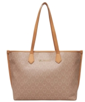 Valentino 'Lady Re' shopping bag natur/multicolor