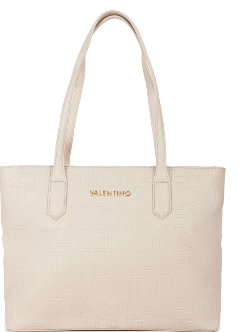 Valentino 'Pansy' shopping bag ecru
