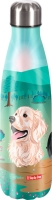 Step by Step 'Dog Basty' Isolierte Edelstahl-Trinkflasche 0,5l