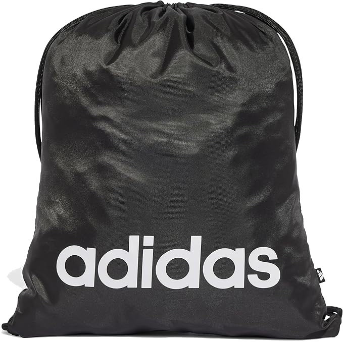 Adidas 'Linear Gymsack' Fitnessbeutel schwarz/weiß