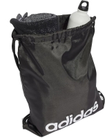 Adidas 'Linear Gymsack' Fitnessbeutel schwarz/weiß