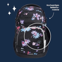 Coocazoo 'Porter' Schulrucksack 1,350kg 30+5l Floral Artnight