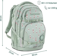 Coocazoo 'Porter' Schulrucksack 1,350kg 30+5l Dancing Dots