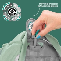 Coocazoo 'Porter' Schulrucksack 1,350kg 30+5l Dancing Dots