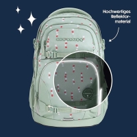 Coocazoo 'Porter' Schulrucksack 1,350kg 30+5l Dancing Dots