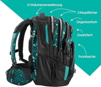 Coocazoo 'Porter' Schulrucksack 1,350kg 30+5l Pixel Blox