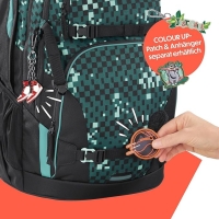 Coocazoo 'Porter' Schulrucksack 1,350kg 30+5l Pixel Blox