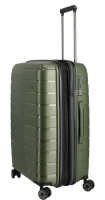 Travelite 'Air Base' 4-Rad Trolley 67cm 3,2kg erweiterbar 71/82l olive