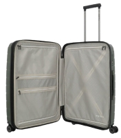 Travelite 'Air Base' 4-Rad Trolley 67cm 3,2kg erweiterbar 71/82l olive