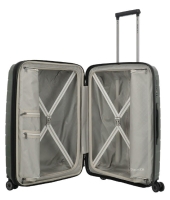 Travelite 'Air Base' 4-Rad Trolley 67cm 3,2kg erweiterbar 71/82l olive