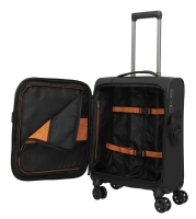 Travelite 'Briize' 4-Rollen Trolley S 55cm 2,4kg 33l schwarz