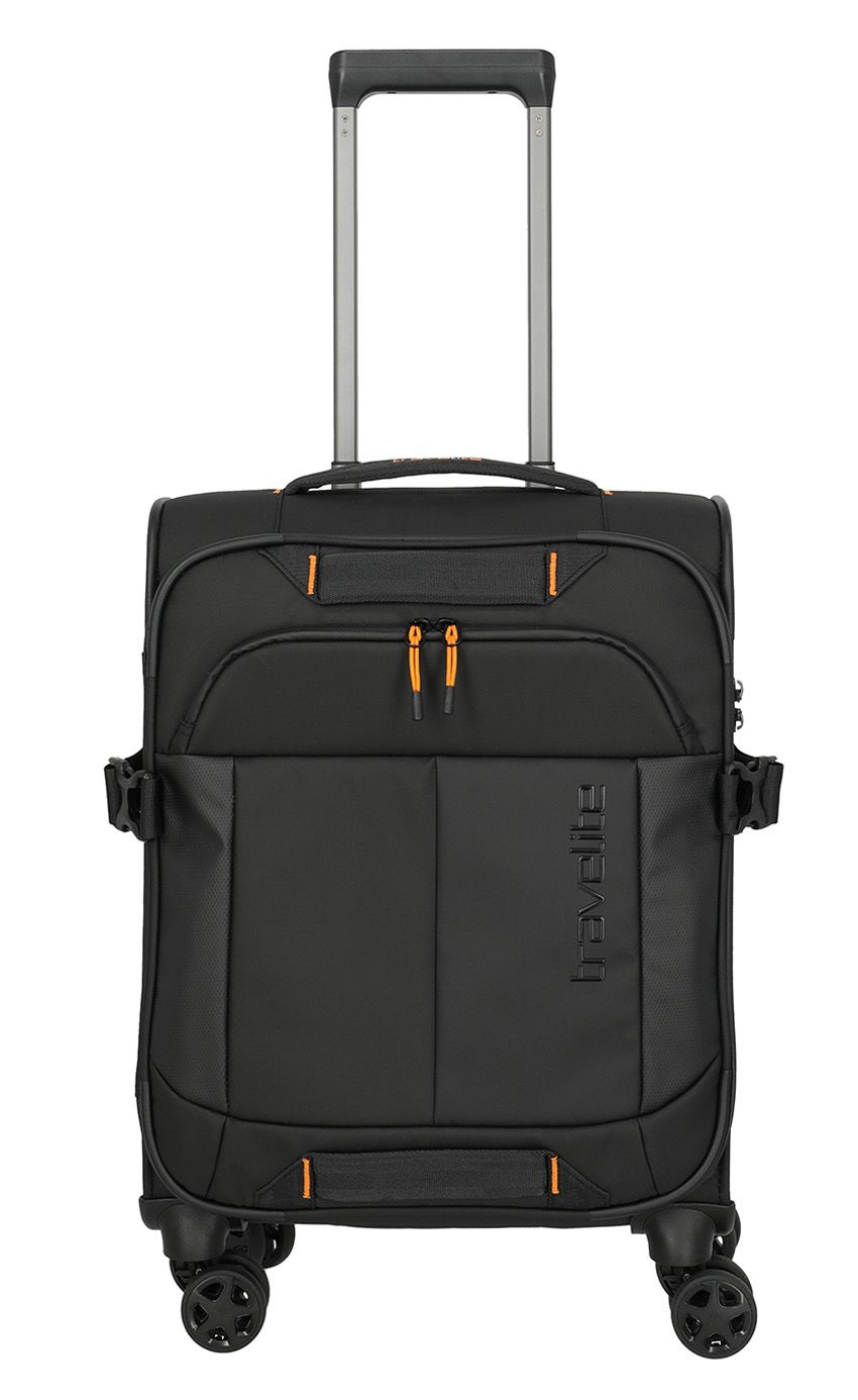 Travelite 'Briize' 4-Rollen Trolley S 55cm 2,4kg 33l schwarz