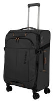 Travelite 'Briize' 4-Rollen Trolley M 67cm erweiterbar 3,2kg 62-67l schwarz
