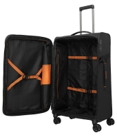 Travelite 'Briize' 4-Rollen Trolley L 78cm erweiterbar 3,6kg 86-92l schwarz