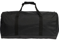 Adidas 'Linear Duffel M' Sporttasche schwarz/weiß
