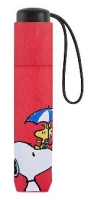 Peanuts Super Mini Kinderregenschirm rot
