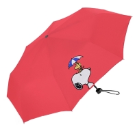 Peanuts Super Mini Kinderregenschirm rot