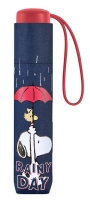 Peanuts Super Mini Kinderregenschirm blau