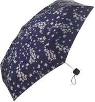 pierre cardin Petito Faltschirm Mini TS Schmetterlinge blau