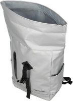 Travelite 'Basics' Rollup Rucksack Planenmaterial 19l silber