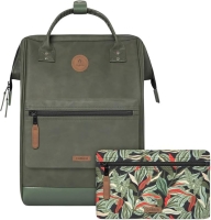 Cabaia 'Adventurer' Rucksack  L Vortasche wechselbar grau