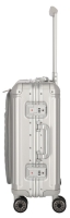 Travelite 'Next 2.0' 4-Rad-Bordtrolley mit Vortasche S 55cm 4,6kg 41l  Aluminium silber