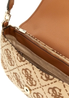 Guess 'Circe Flap ' Umhängetsche latte logo