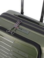 Travelite 'Air Base' 4-Rad-Bordtrolley S mit Vortasche 55cm 2,6kg 43l olive