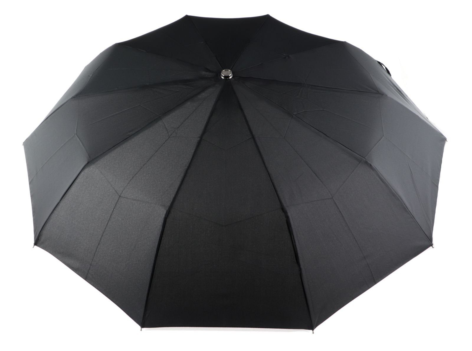Doppler 'Mini Strong' duomatic mit Holzgriff und Fiberglas schwarz