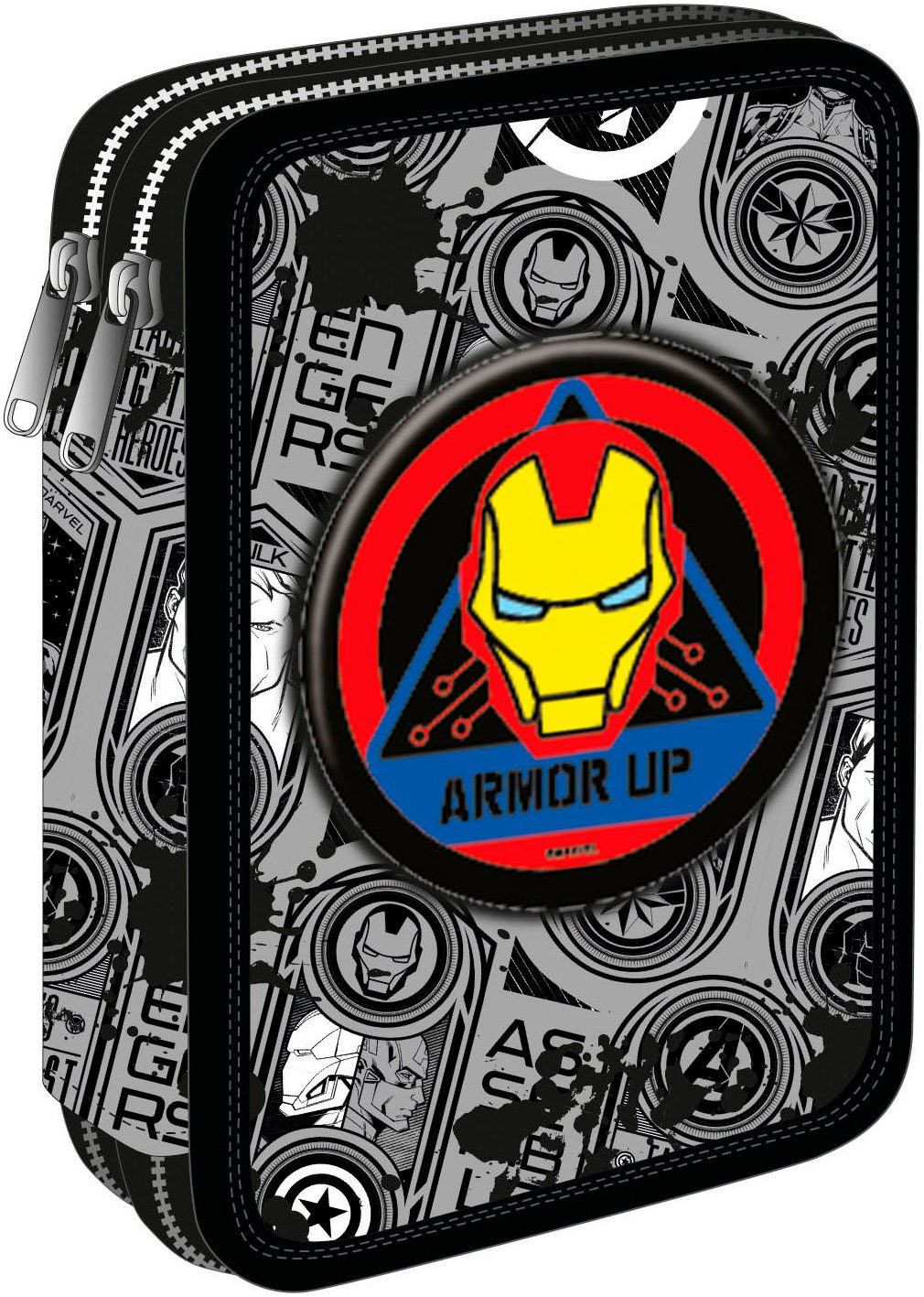 McNeill 'Marvel Avengers' Jumper XL gefülltes Schüleretui mit Mc Addy