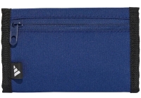 Adidas 'Linear Wallet' Geldbeutel mit Klettverschluss d.-blau/weiß
