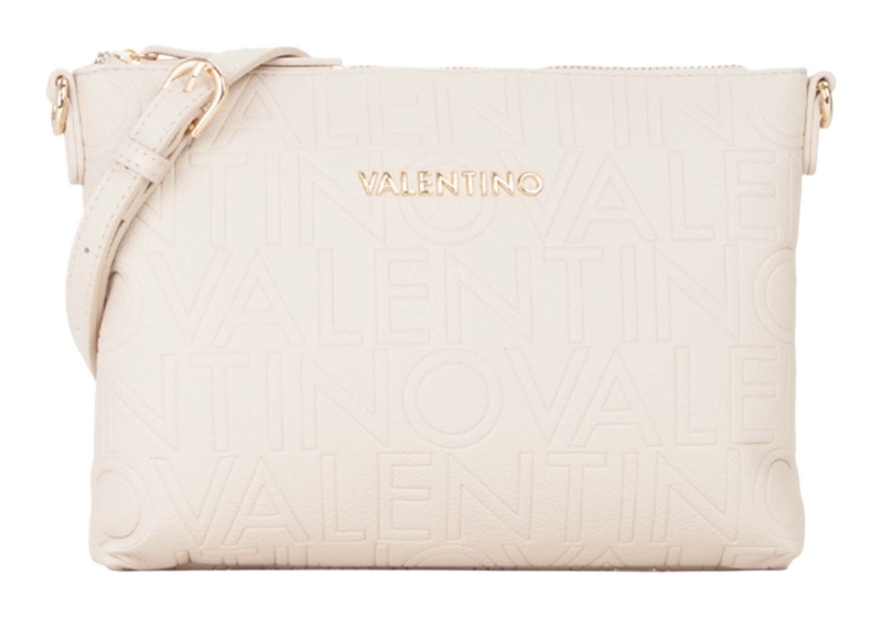 Valentino 'Pansy' pochette bag ecru