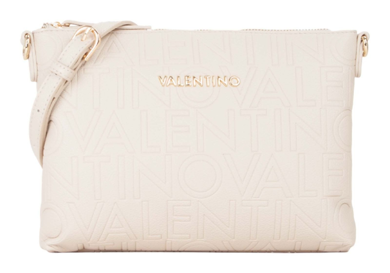 Valentino 'Pansy' pochette bag ecru