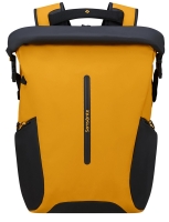 Samsonite 'Ecodiver' Roll Up Rucksack L wasserdicht 25/35l 1,0kg yellow