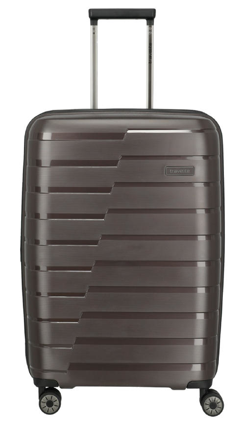 Travelite 'Air Base' 4-Rad Trolley 67cm 3,2kg erweiterbar 71/82l coffee