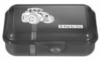 Step by Step 'Tractor Freddy' Lunchbox  mit herausnehmbarer Einteilung 0,9l grau