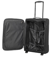 Travelite 'Jetpak Slim 2 Cabin' 2-Rad Bordtrolley 55cm 2,2kg, 40l schwarz