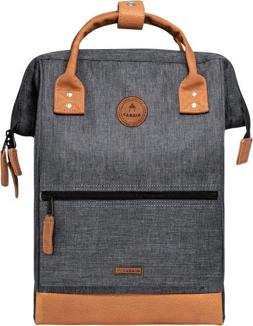 CABAIA 'Adventurer' Rucksack LONDON L Black Melanged