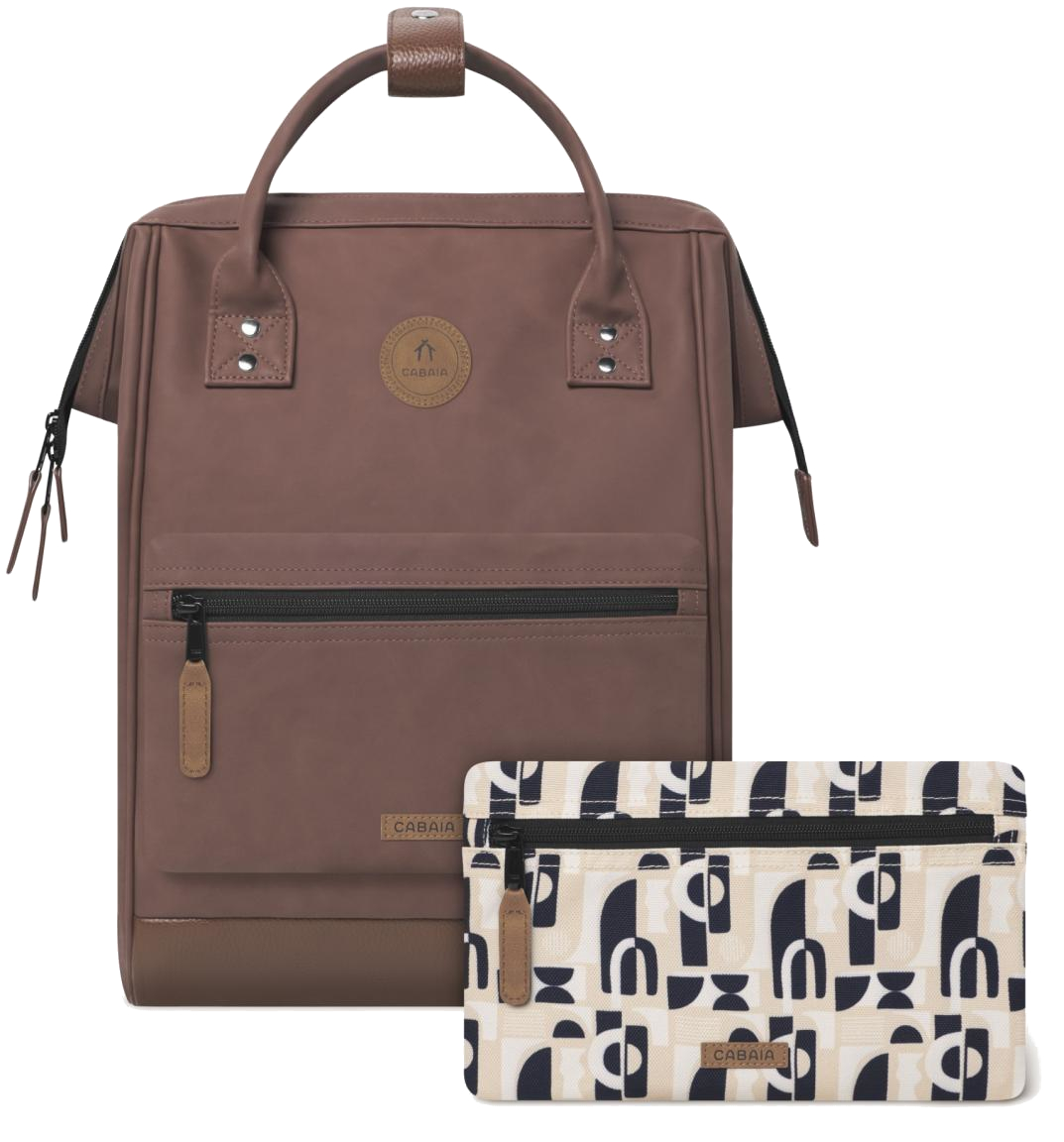 CABAIA 'Adventurer' Rucksack CARCASSONNE M Brown