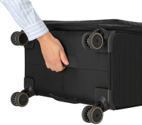 Travelite 'Barbara Stepp' 4-RadTrolley L  3,5kg  88l schwarz